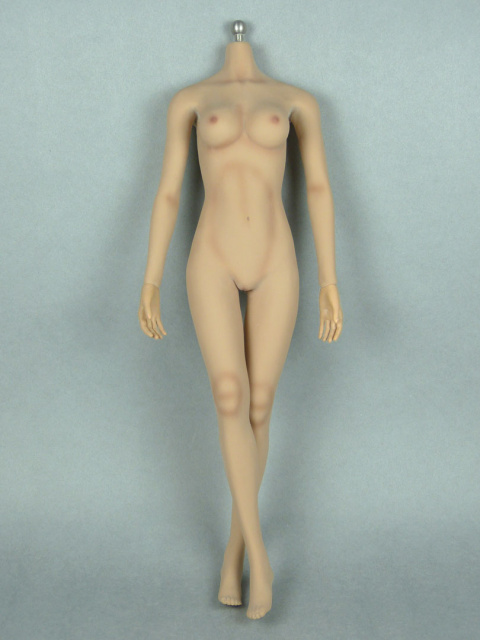 1/6 Phicen Super-Flexible Female Seamless Base Body with Stainless Steel  Skeleton (Suntan Skin Medium Bust)